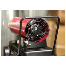 Тепловые пушки Ресанта ТДПН-30000 67/1/12 Тепловая дизельная пушка { дизельная не прямого нагрева, 220В, 30кВт, бак 50л, 760 м3/час, расход 2,4 кг/час, 1330x568x1028, 44,2 кг }